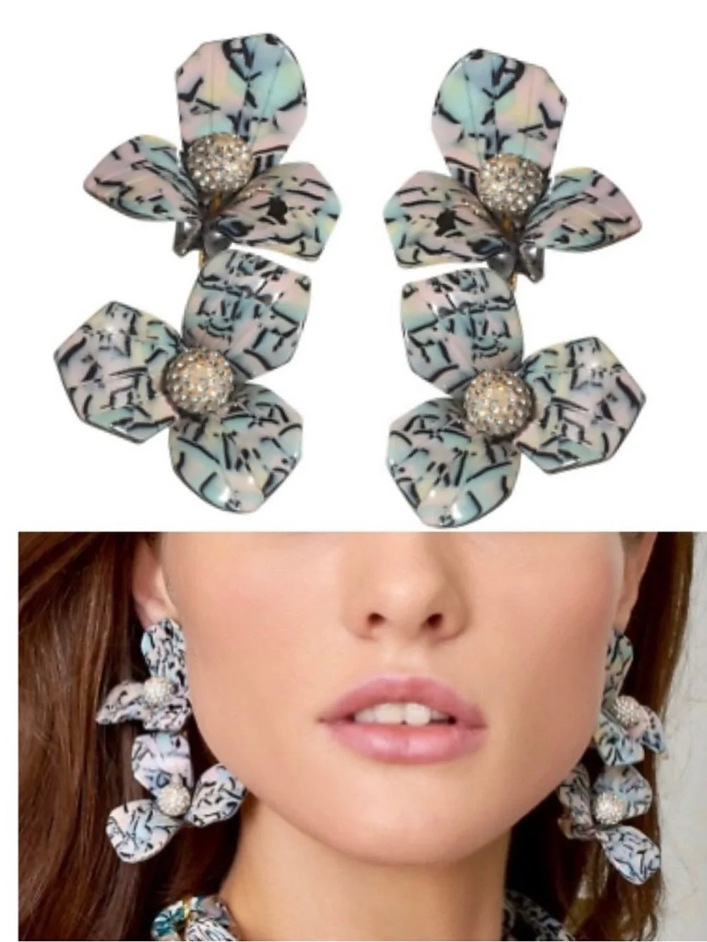 🔥🔥ONE ITEM DEAL OF THE DAY LELE SADOUGUI Authentic Earrings Reduced Buy Now Save